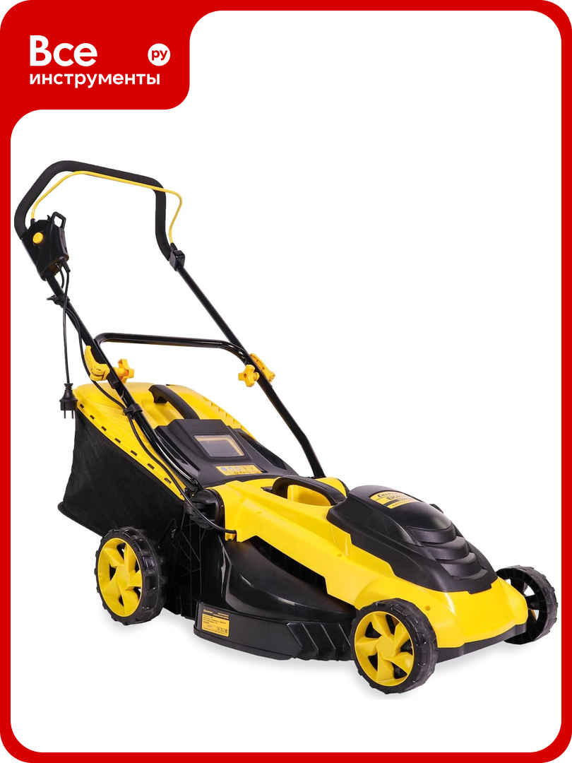 Электрическая газонокосилка Champion EM4118