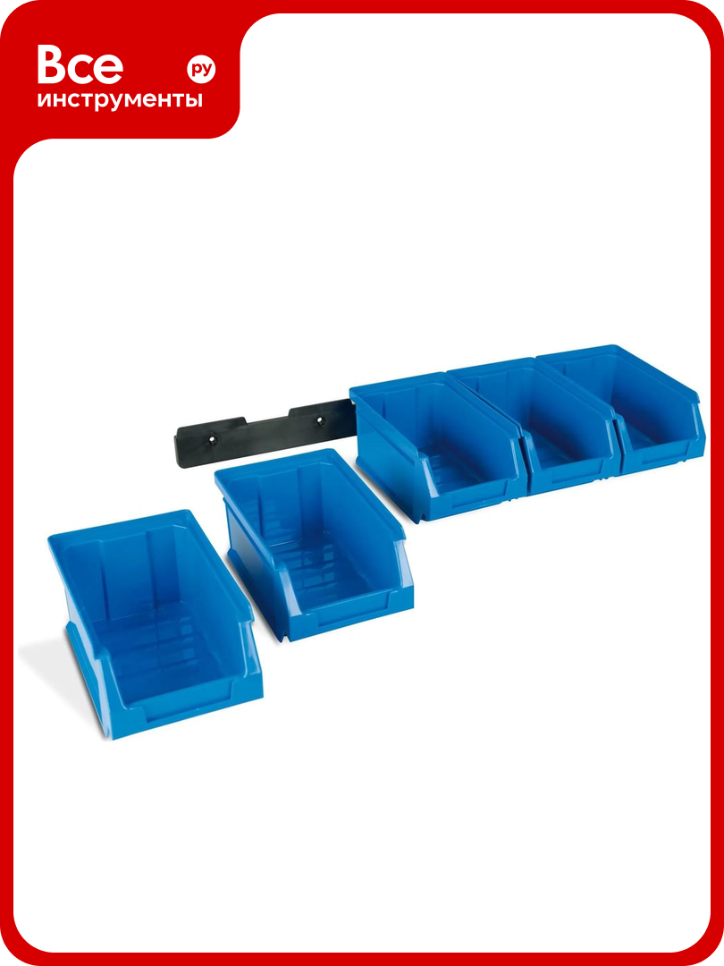 Комплект из 5 лотков Tayg № 50 (520x91x53мм) + планка для крепления к стене 250903