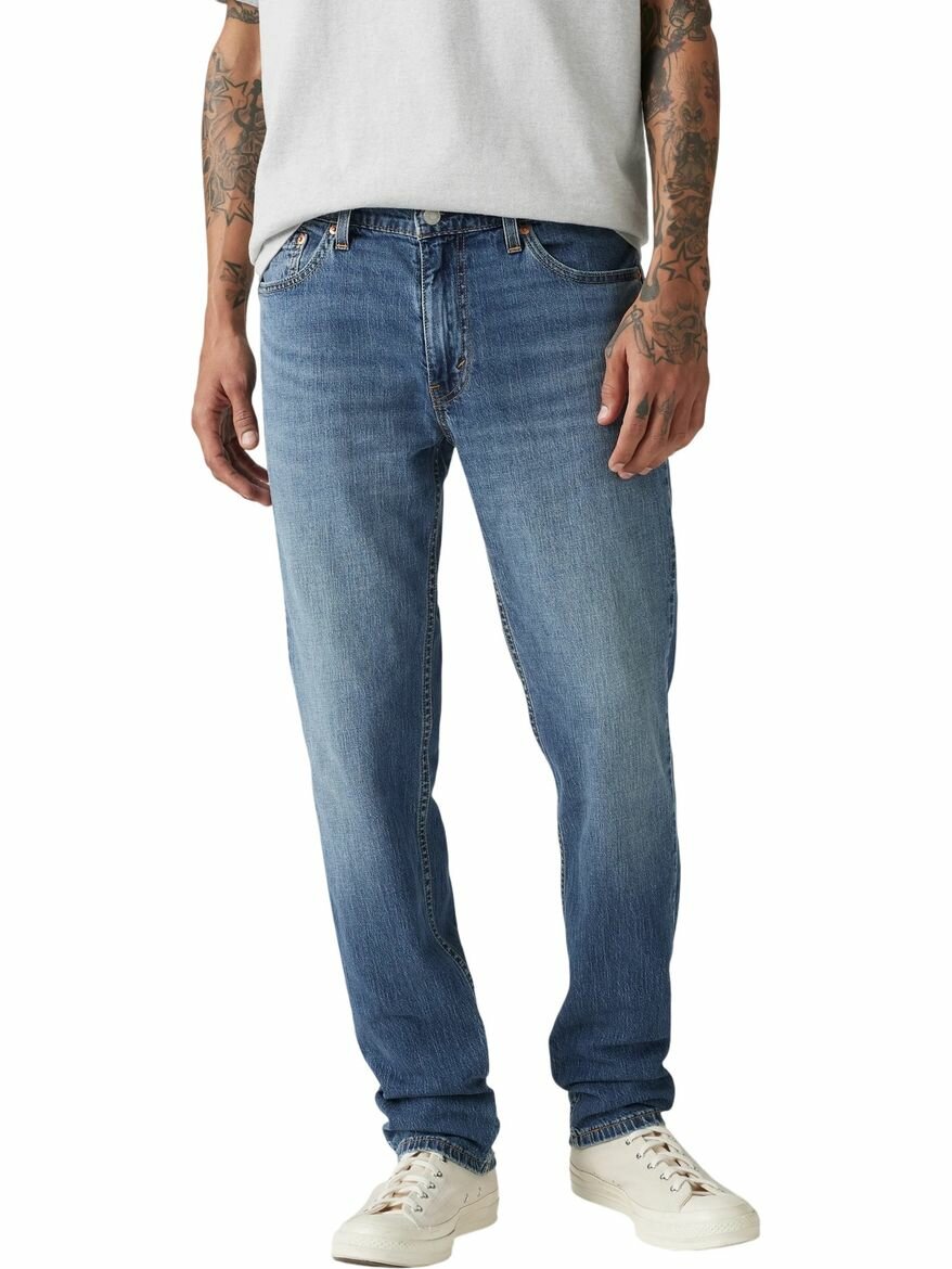 Джинсы Levi's Men 511 Slim Fit Jeans, размер 38/34, cиний