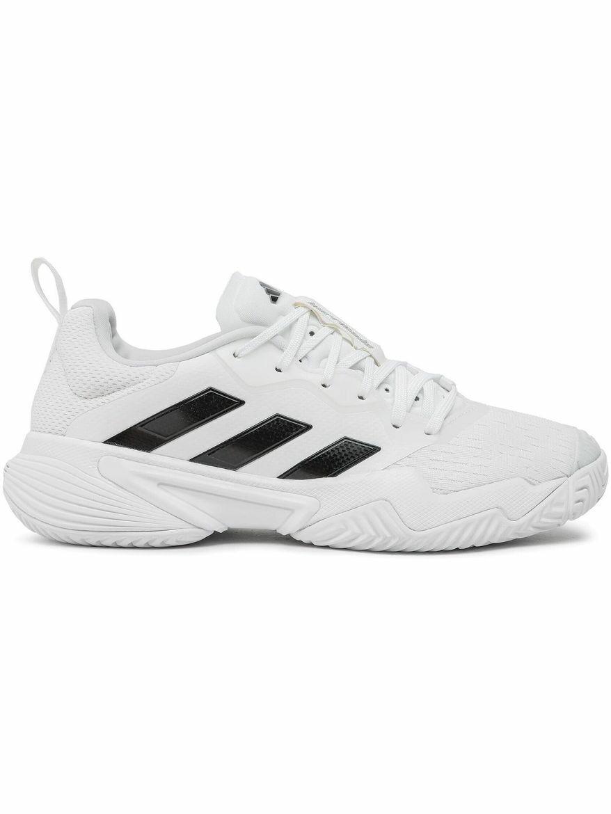 Кроссовки adidas Barricade, полнота F, размер 10 UK, белый,