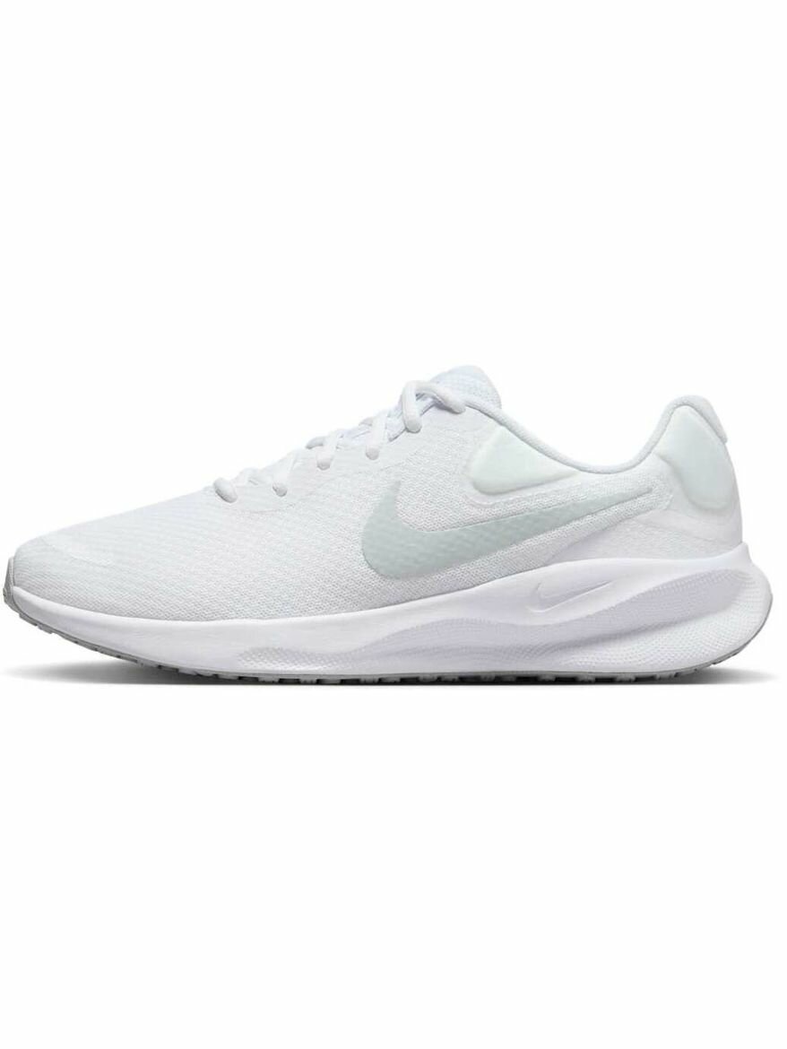 Кроссовки NIKE Revolution 7, полнота F, размер 9 US, белый,