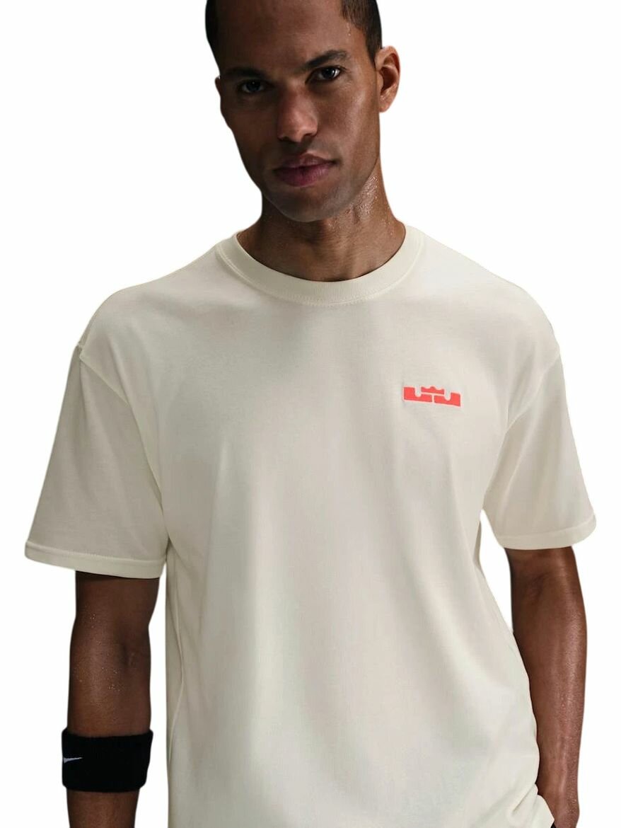 Футболка NIKE LeBron Max90 T-Shirt, размер 2XL, молочный