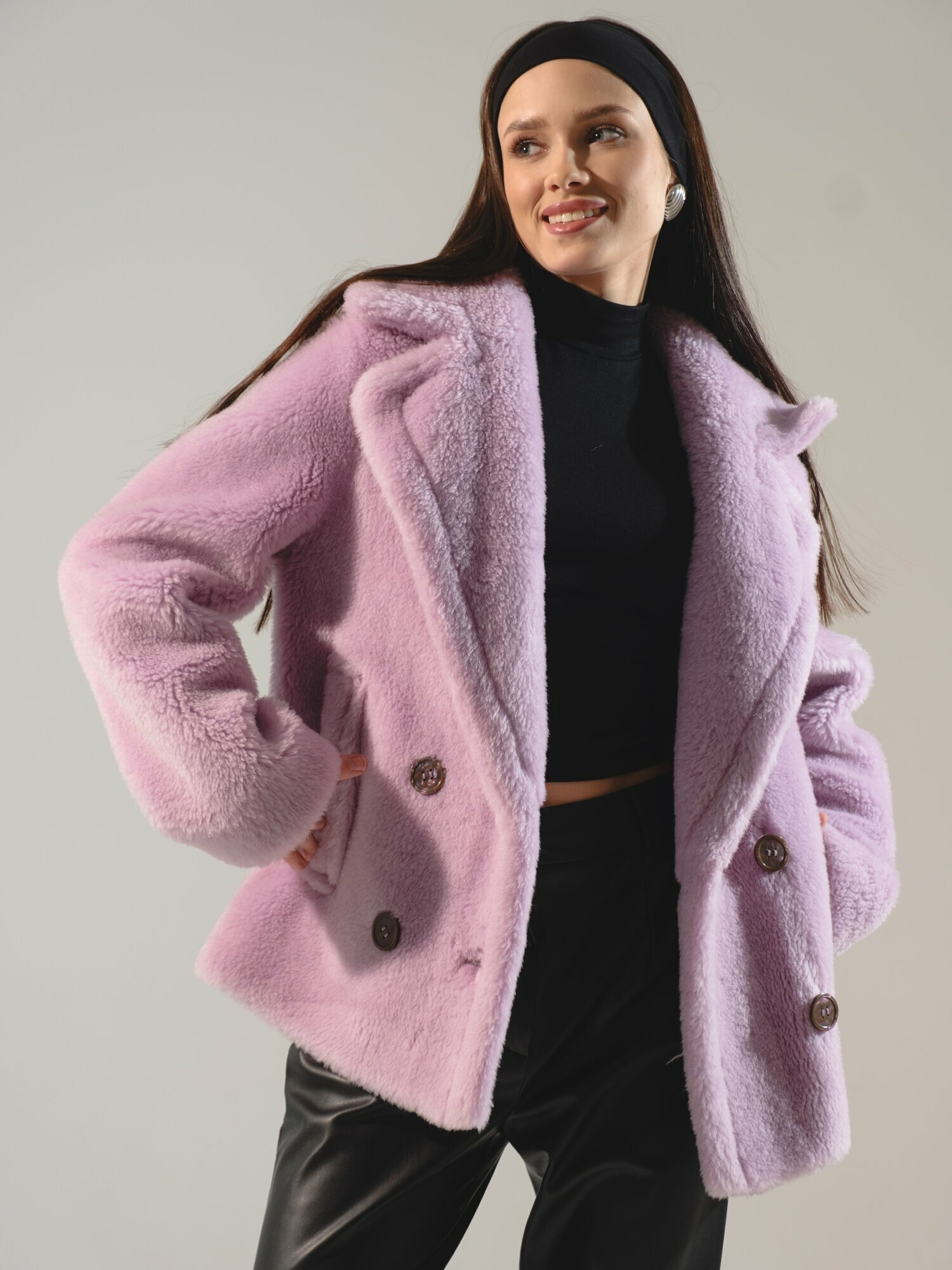 Куртка Северина, размер 40, лаванда