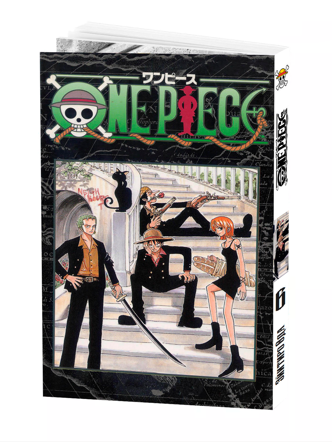 Манга "One Piece, Большой куш, 6 том", Oдa Э мягкий переплет