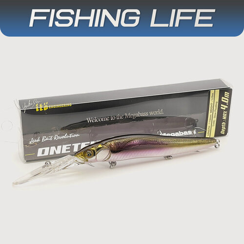 Изображение товара Воблер Megabass ONETEN R+3 (110мм, 14гр, slow floating) - ITO WAKASAGI
