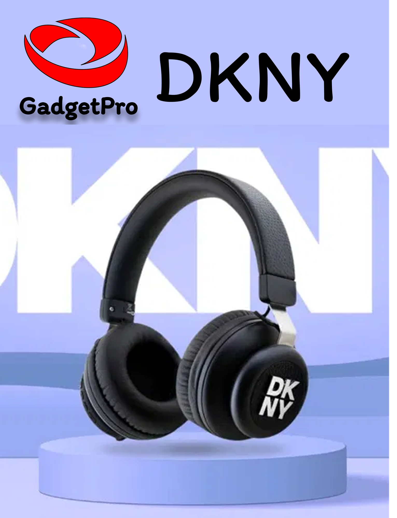 Беспроводные наушники DKNY DKBHS6PUSLK, Bluetooth 5.3, до 32 ч работы, серый цвет
