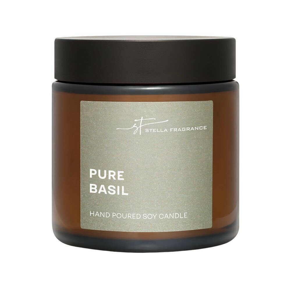 Свеча ароматическая Stella Fragrance Pure Basil 90 г