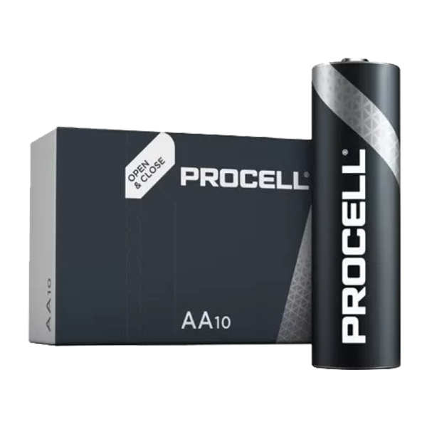 Батарейка DURACELL PROCELL CONSTANT AA BOX10, щелочная, (10) шт. в упаковке