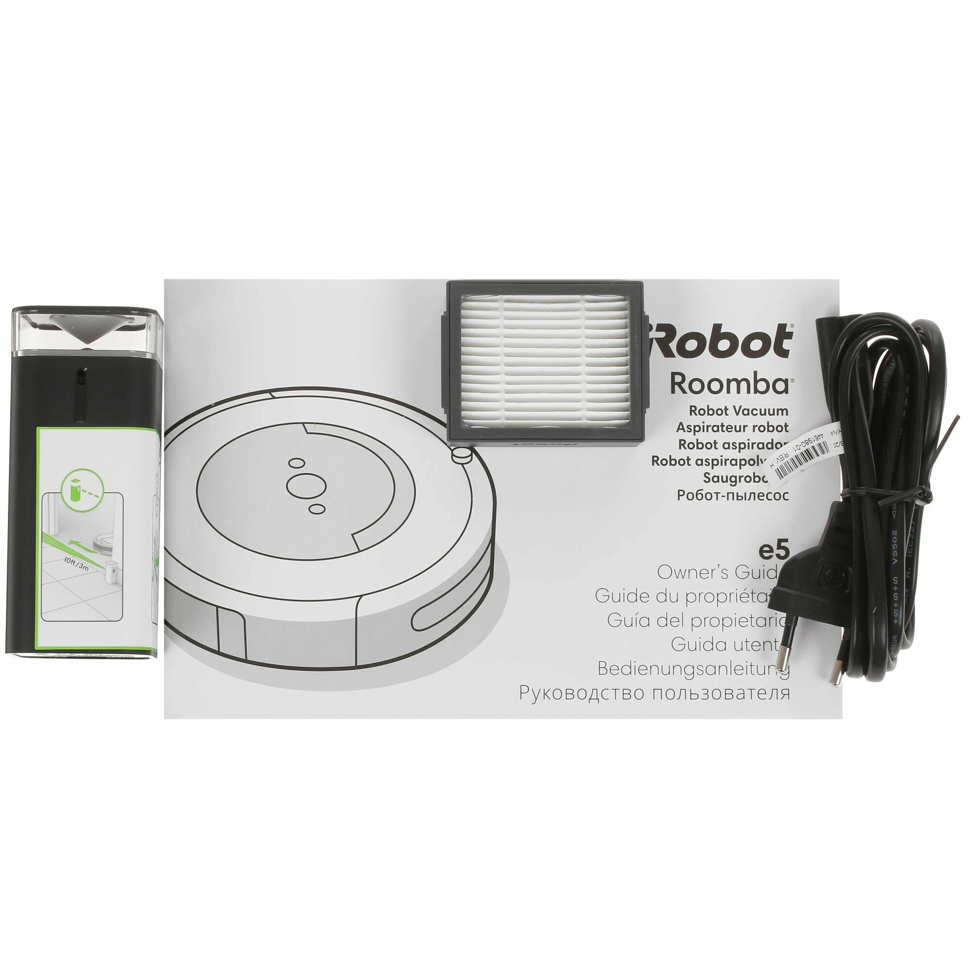 Робот-пылесос iRobot Roomba E5, время работы до 1.5 часов, площадь уборки до 60м² — фото 1