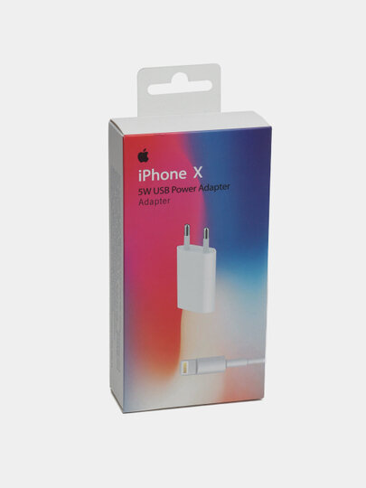 Зарядное устройство "Lighting to USB Cable", для iPhone Xs Max, 5W, белое