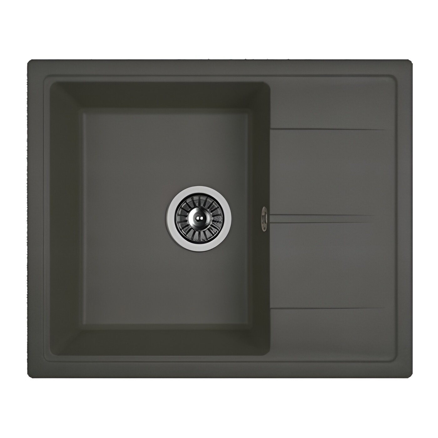 Кухонная мойка Dr. Gans Ника 580 25.070. B0580.411 графит