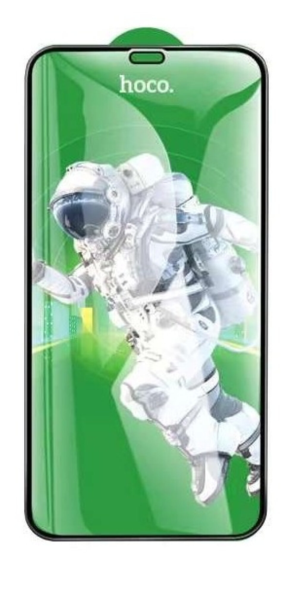 Защитное стекло на iPhone X/XS/11 Pro (G16), HOCO, Guardian shield serie, черное — фото 1