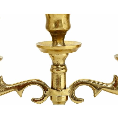 Канделябр варрас под 3 свечи, золотой, 26 см, Boltze 1019023-boltze