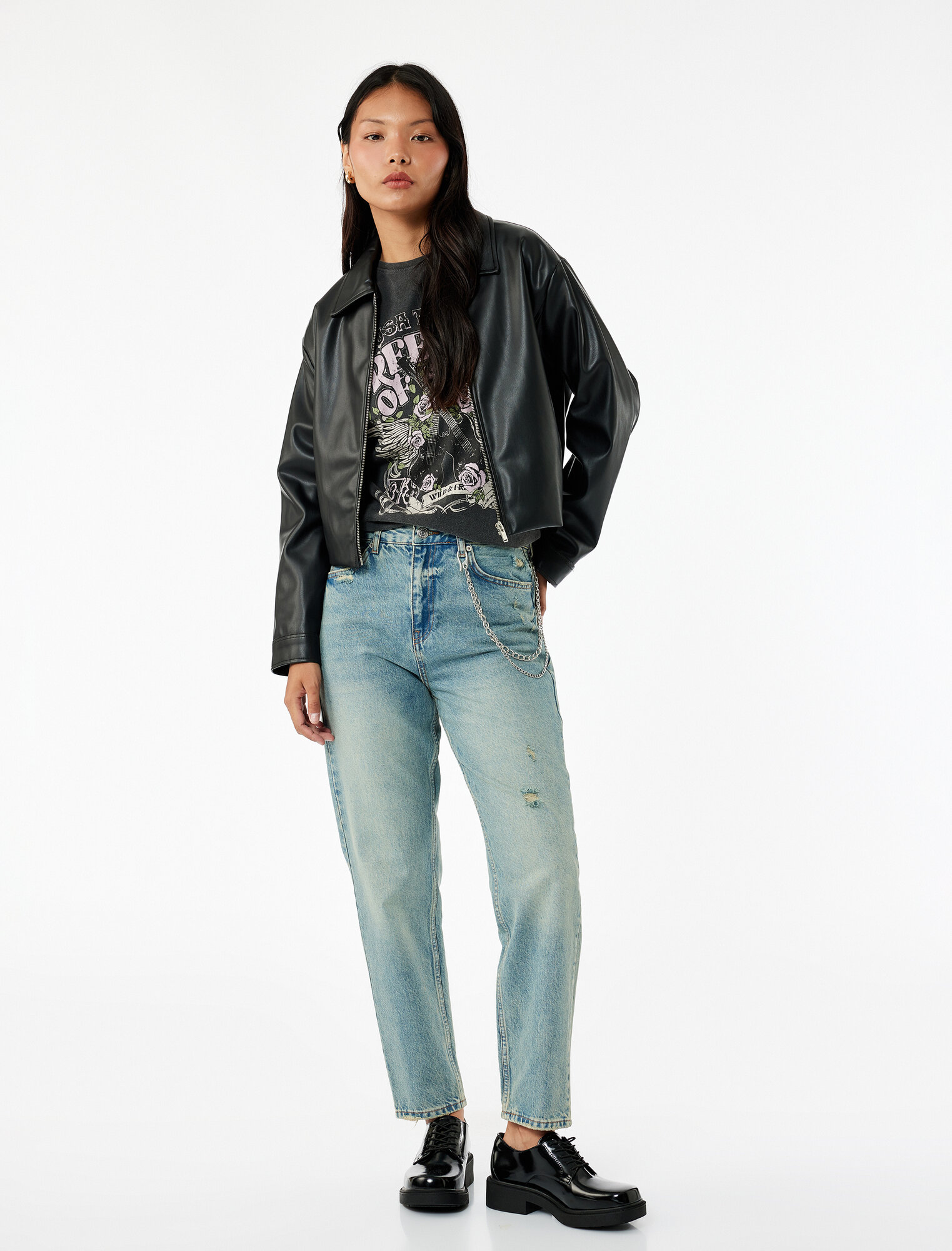 Джинсы KOTON размер W27 L32 (рост 182 см) голубой