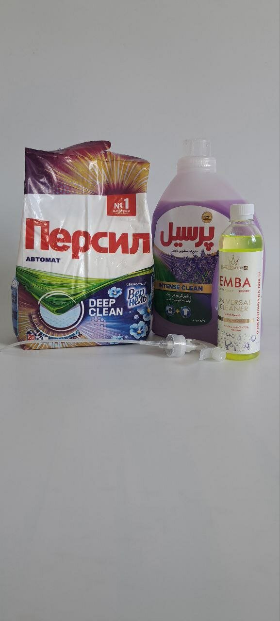 Универсальные порошки и коллекция для стиральных машин