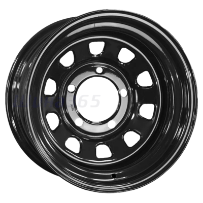 Штампованный колесный диск ZEPP 4х4 УАЗ Semicircle 8x16/5x1397 ET0 D110 Gloss Black (LTM)