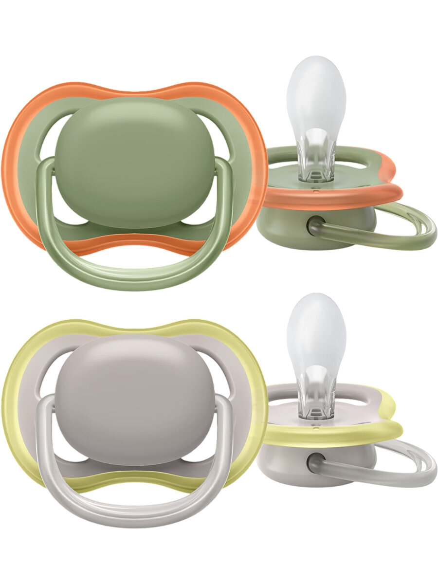 Пустышка PHILIPS Avent Ultra Air (SCF085/20), официальная гарантия