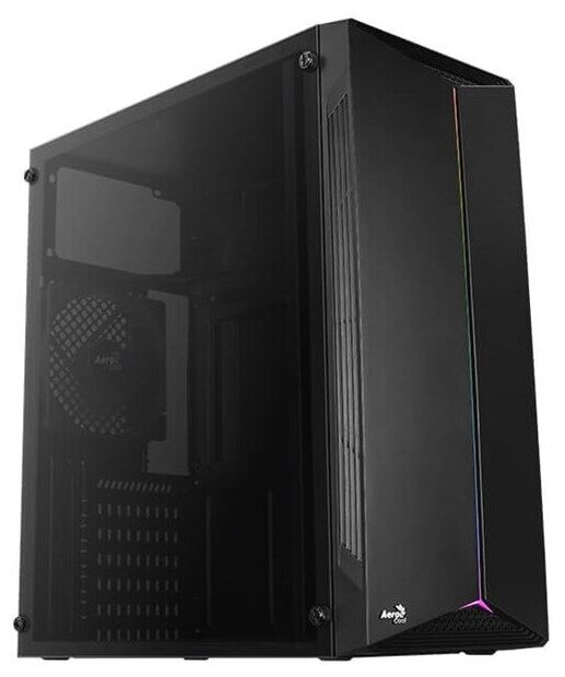 Корпус Aerocool Split-A-BK-v1 (ATX, акриловое окно, RGB, USB3.0 x1, USB2.0 x2) — фото 1