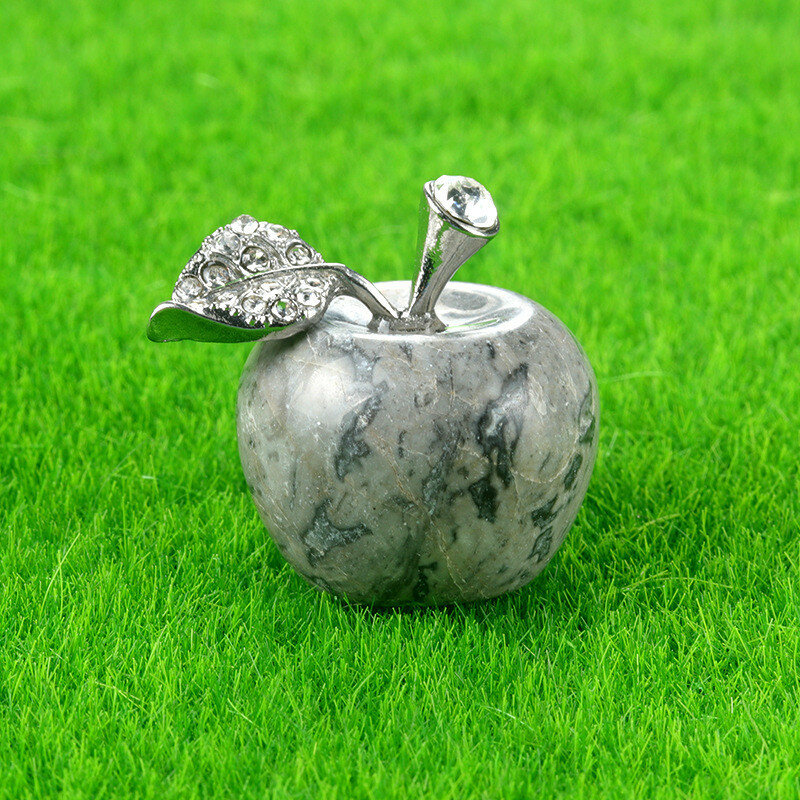 Shape crystal agate 25mm festivity car and home decor for christmas gift picasso stone