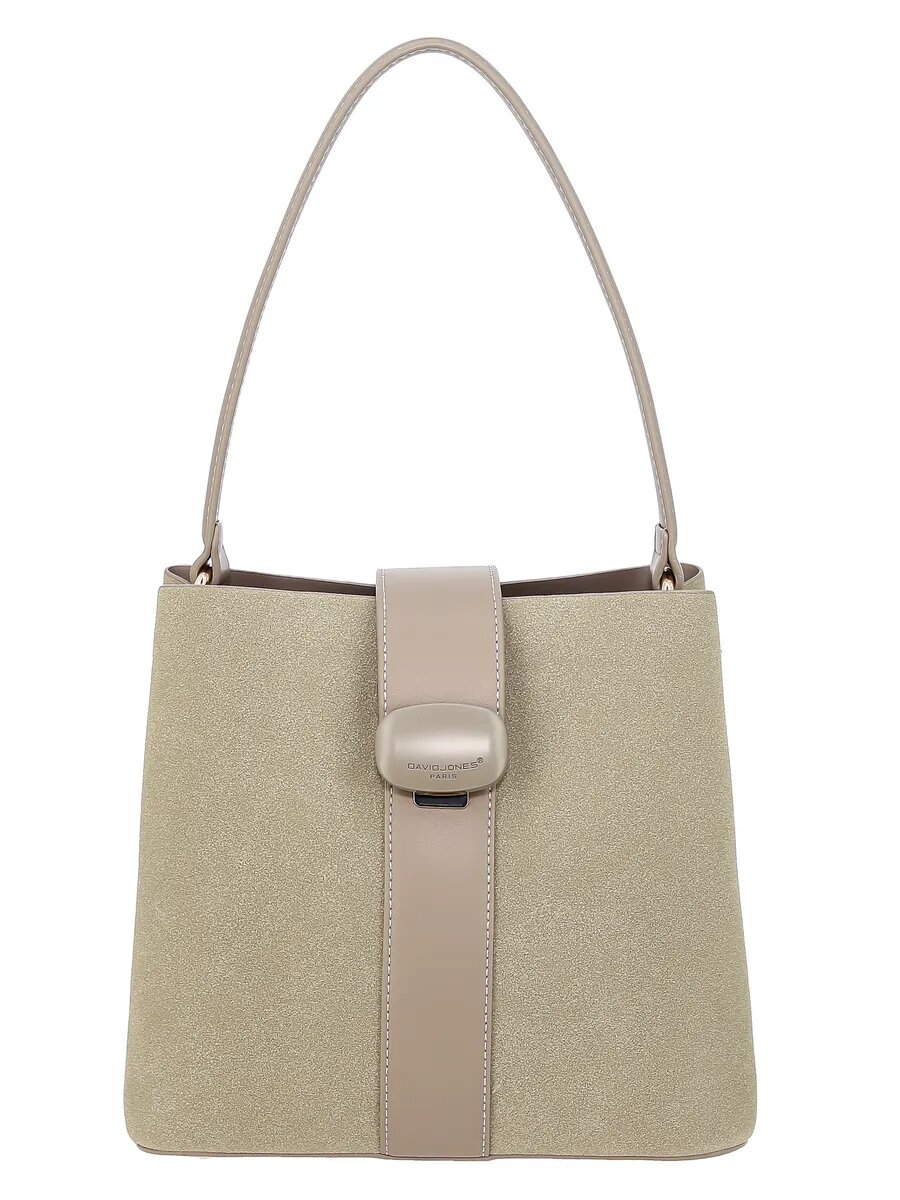 Сумка хобо DAVID JONES, кофе — фото 1