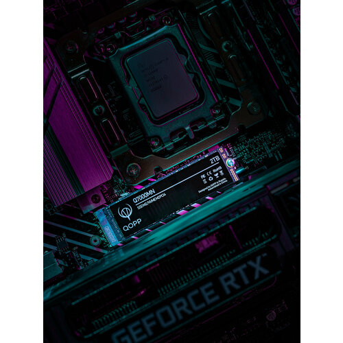 2 TB Внутренний SSD накопитель PCI-E 4.0 M.2 NVMe QOPP жесткий диск для ноутбука и компьютера