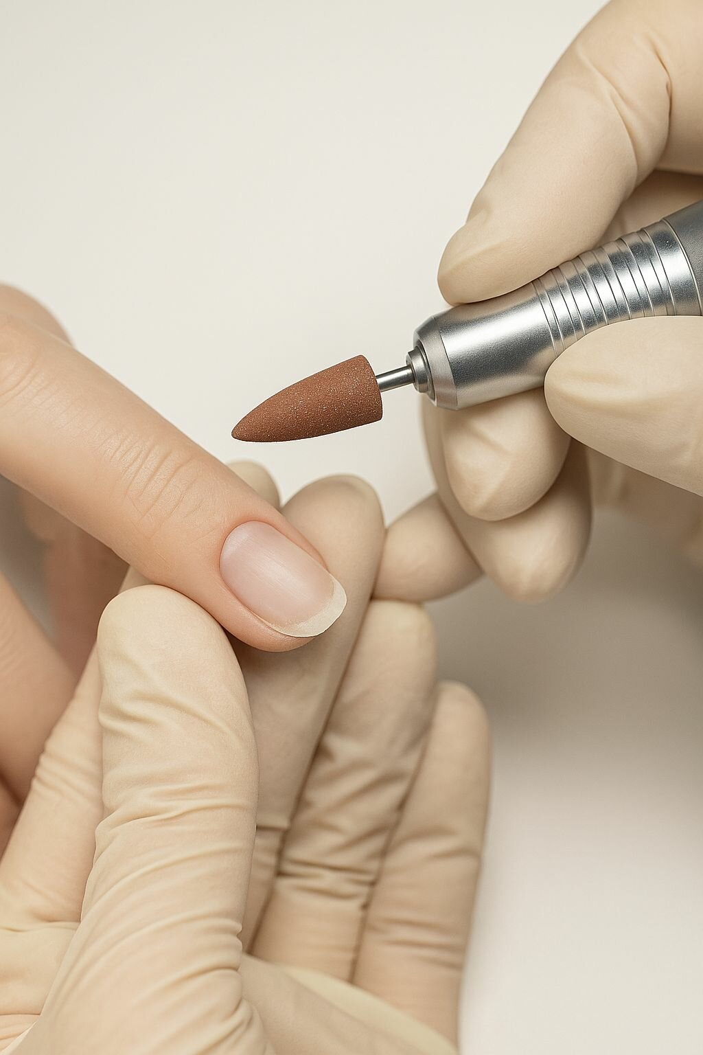 Набор фрез для маникюра и педикюра шлифовщики / силикон-карбидные 4-10 мм / 6 штук фрез — фото 1