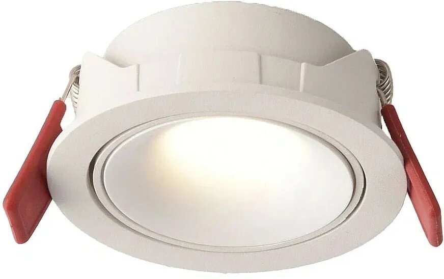 Встраиваемый светильник Wertmark DORSUM WTD  O08 000 30 07  LED  металл  белый