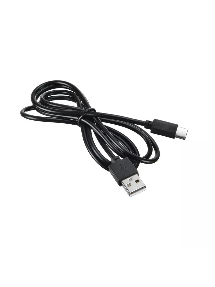 Кабель TYPE-C-1.2M-BLK USB (m)-USB Type-C (m) 1.2м — фото 1