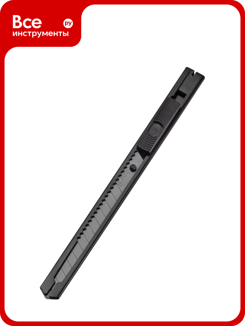 Технический нож DELI 9мм DL007B металлический корпус угол лезвия 60 град сталь SK5 177530