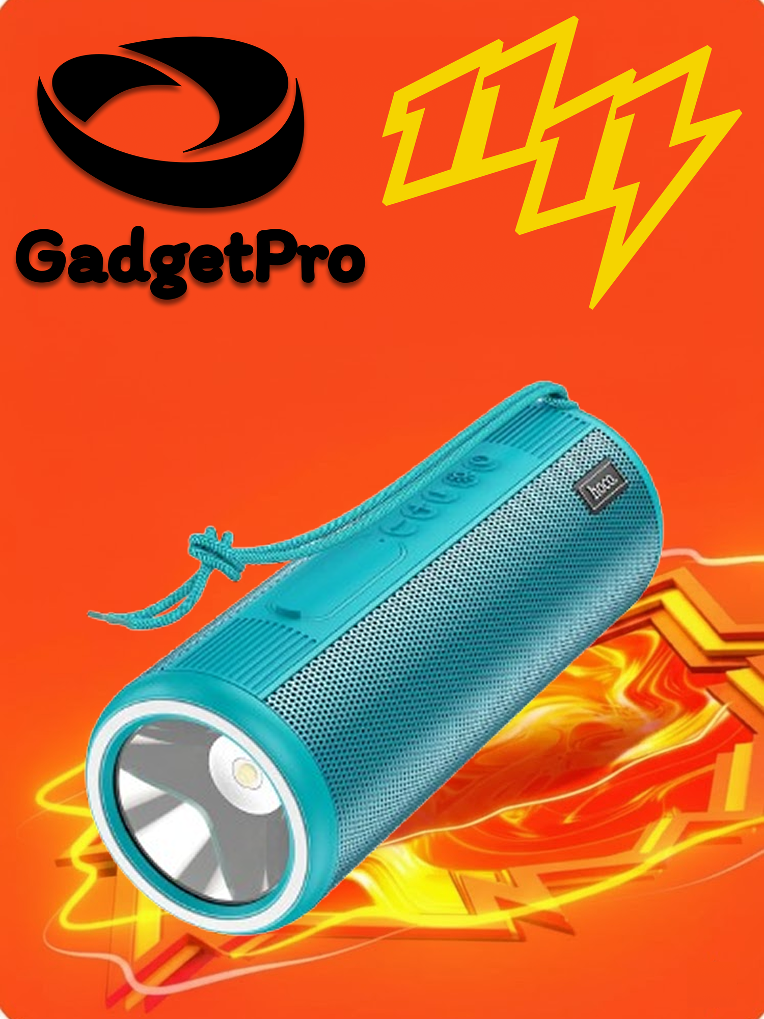 Портативная Bluetooth колонка Hoco HC11: мощный звук, беспроводное подключение, стильный дизайн.