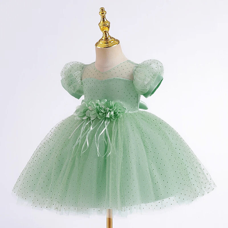 Платье Платье праздничное нарядное на выпускной, размер 140, зеленый