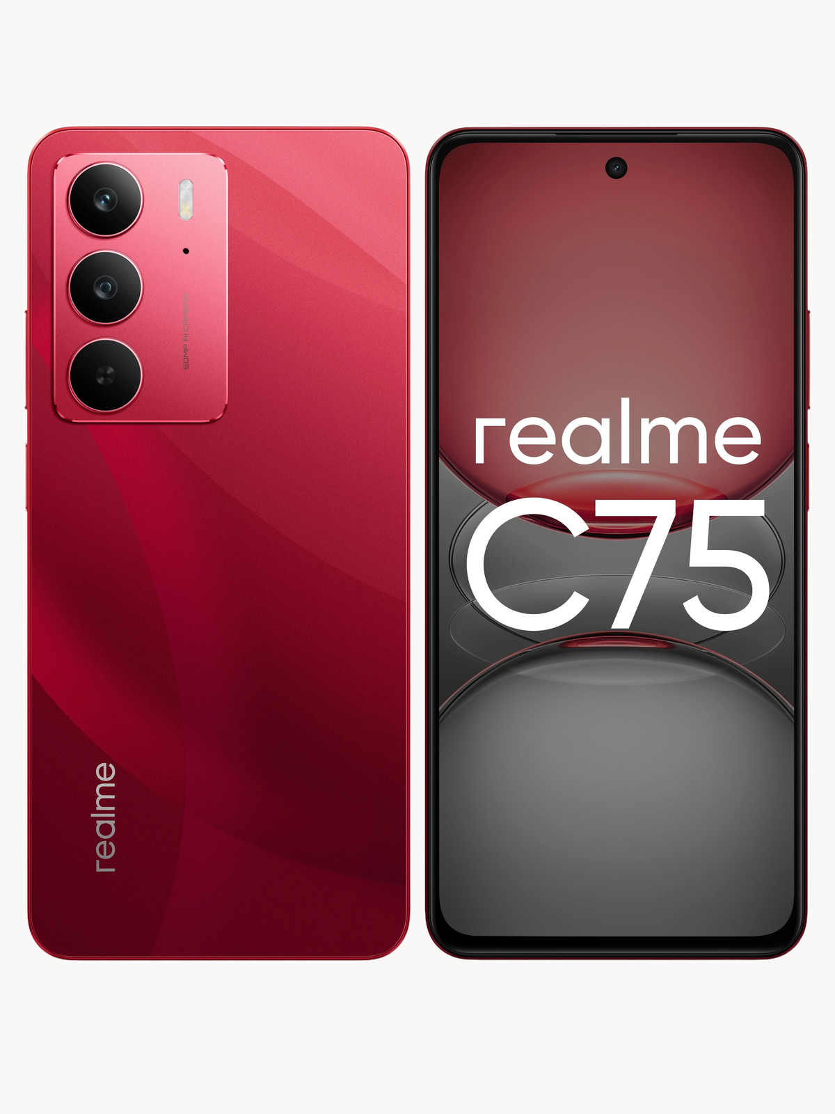 Realme C75 8/256 ГБ RU, Dual nano SIM, красный