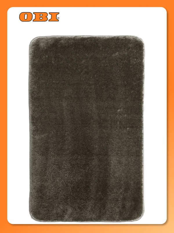 Коврик для ванной комнаты 50*80 см полиэстер SOLID MYSTERY