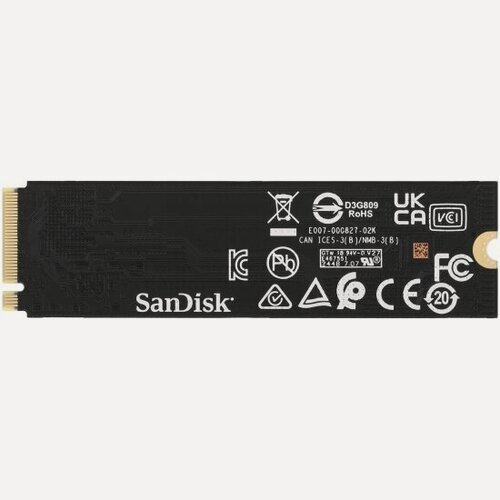 Изображение товара SSD диск Western Digital M.2 2280 WD Black SN7100 PCIe 4.0 x4 1TB (WDS100T4X0E)