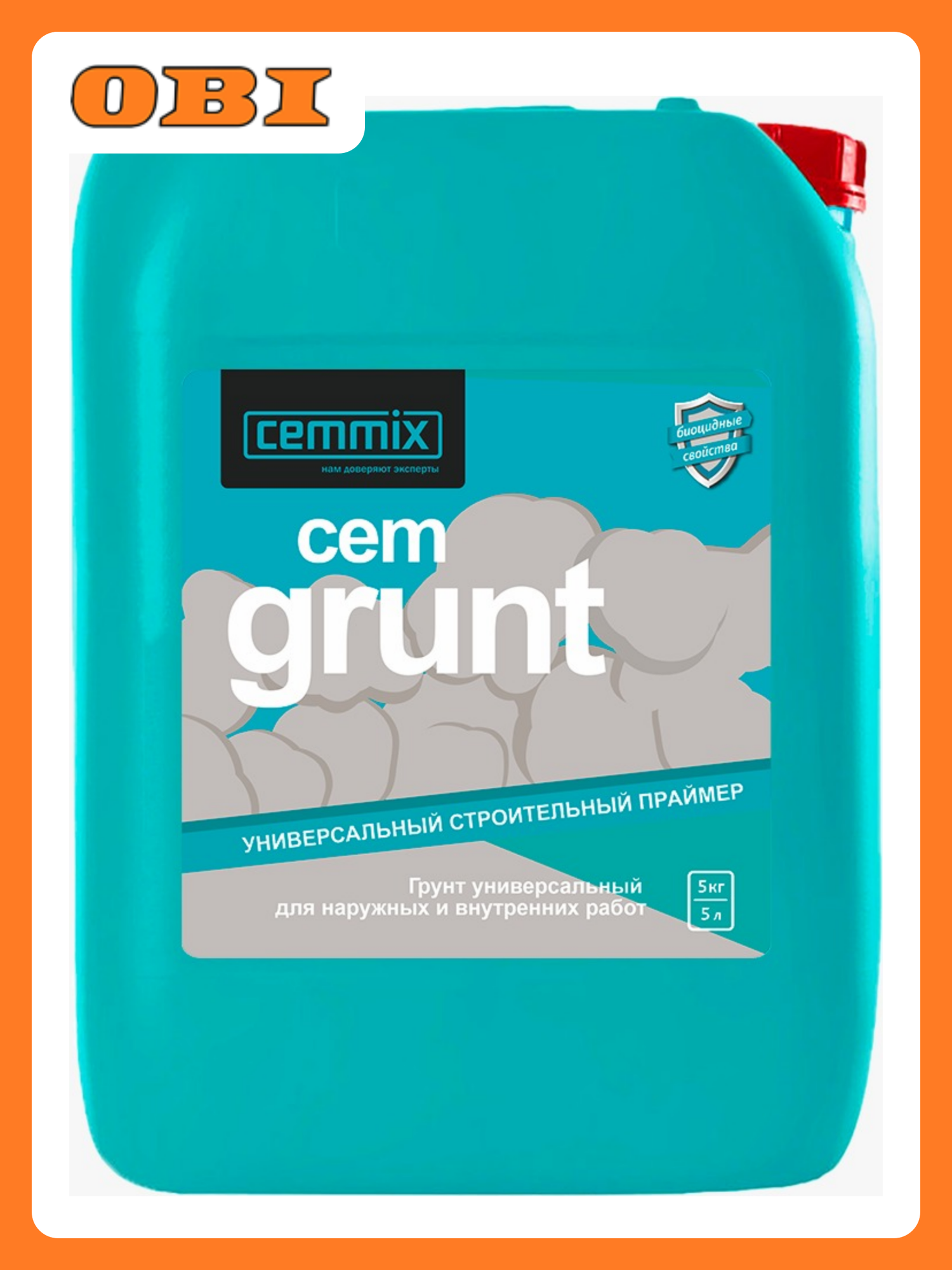 Универсальная грунтовка Cemmix CemGrunt 5 л
