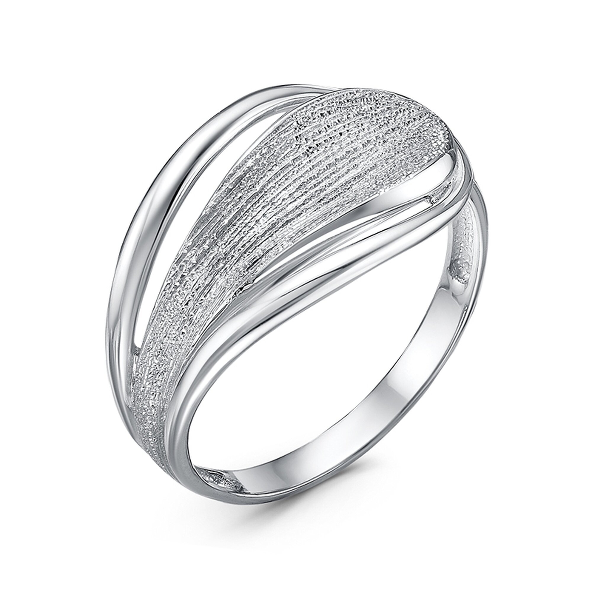 Кольцо Diamant online, серебро, 925 проба, родирование