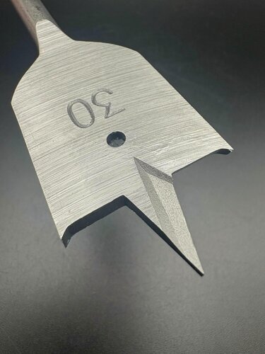 Изображение товара Сверло плоскофрезерное перьевое по дереву 30 x 152 мм