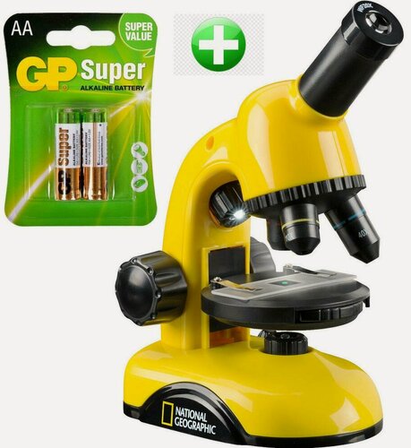 Изображение товара Микроскоп Bresser National Geographic 40x-800x с держателем для смартфона