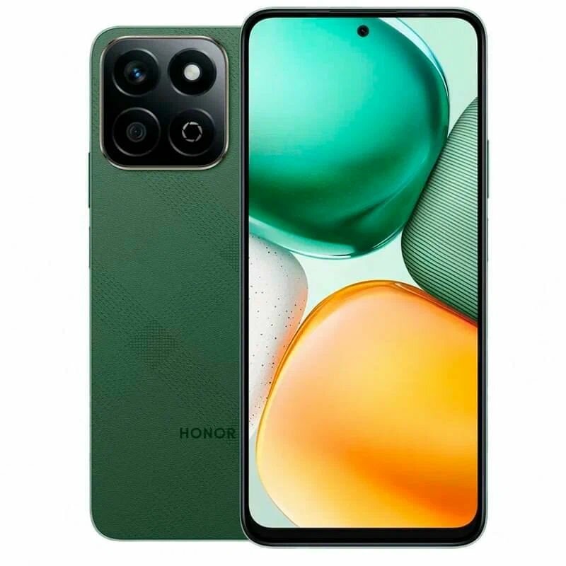 Смартфон HONOR Смартфон Honor x7c 6/128GB Forest Green 6/128 ГБ Global для РФ, Dual nano SIM, зеленый