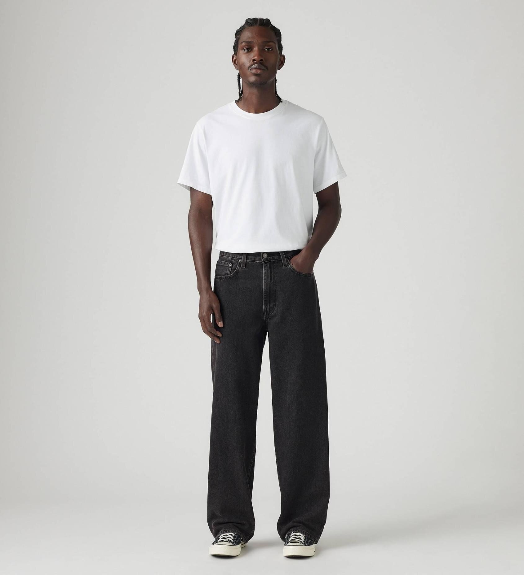 Джинсы багги Levi's 578 Baggy, размер 36/32 JEAN, черный — фото 1