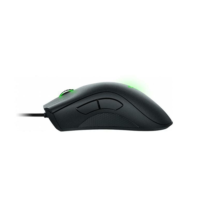Мышь Razer DeathAdder Essential BLACK, для игр, 5 клавиш, 6400 dpi, USB, RGB — фото 1