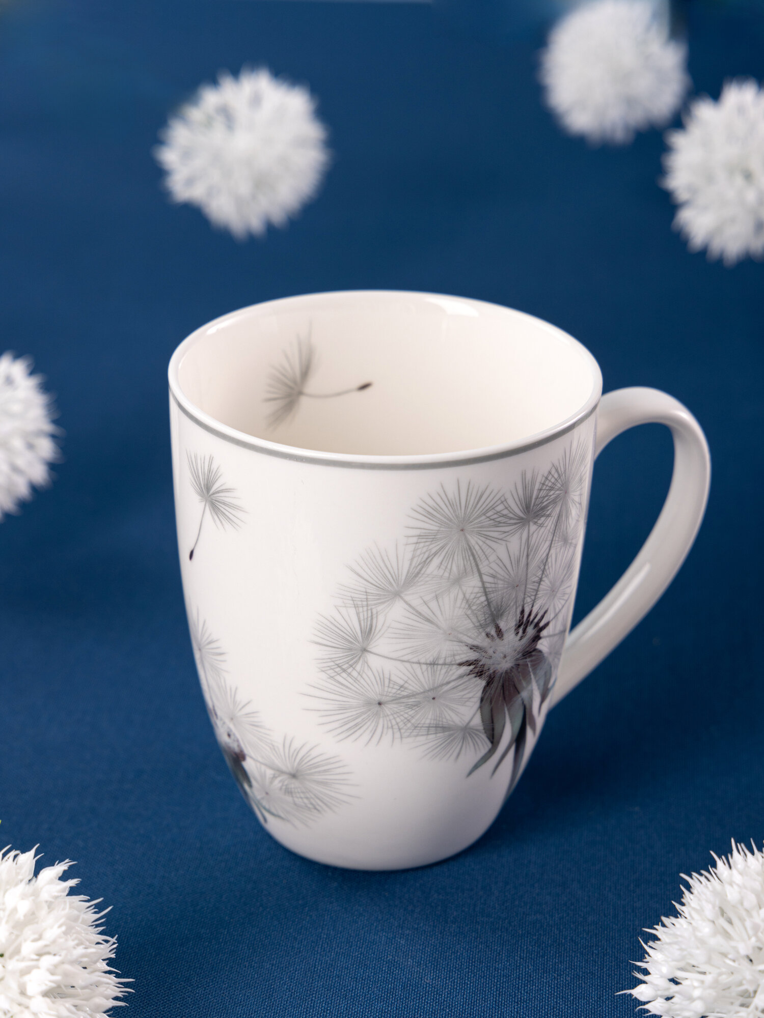 Кружка Lefard "Dandelion", 420 мл, для чая и кофе, фарфоровая — фото 1