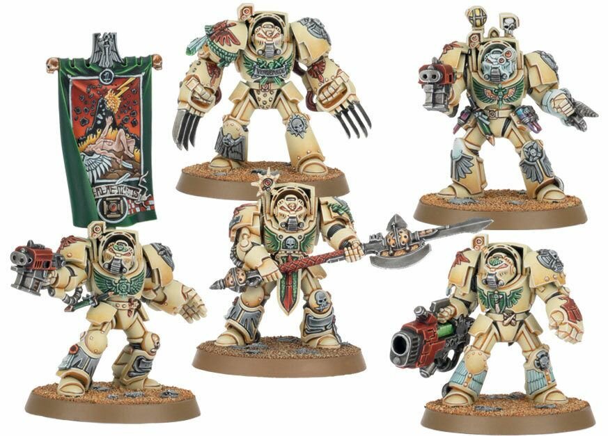 Warhammer 40000 Миниатюра Deathwing Command Squad