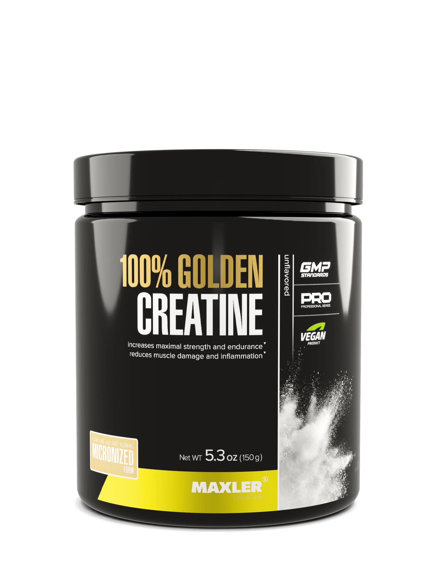 Креатин моногидрат микронизированный Maxler 100% Golden Creatine Micronized, 150 гр