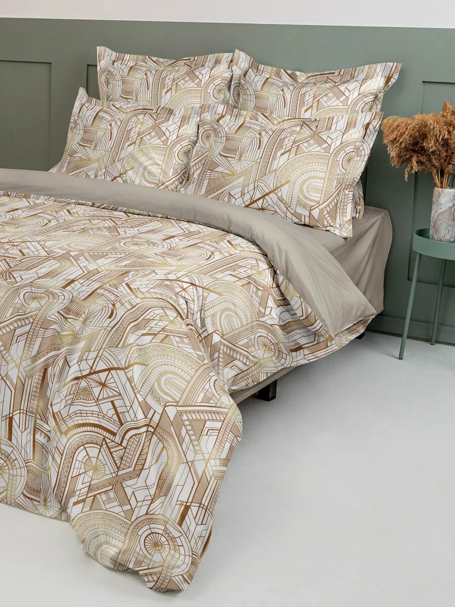 Постельное белье 2сп экодом КПБ Перкаль — фото 1