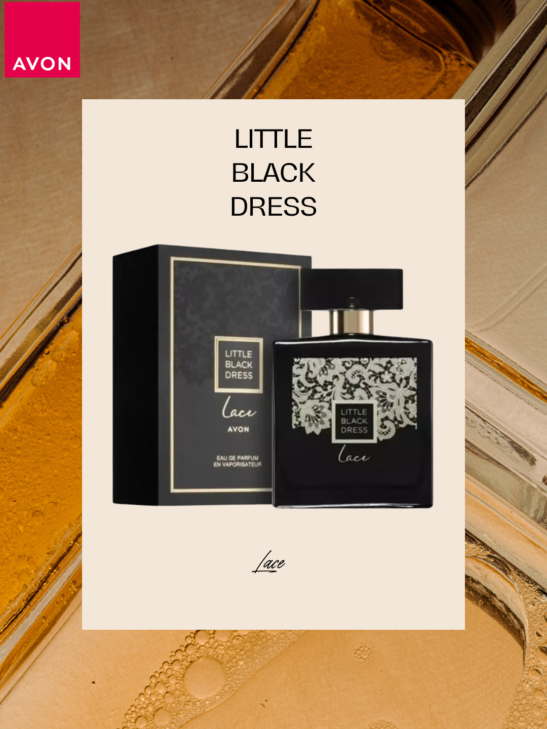 Парфюмерная вода "Little Black Dress Lace", для женщин, 50мл