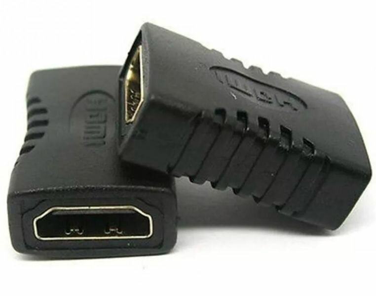 Переходник HDMI (гнездо) - HDMI (гнездо) соединитель