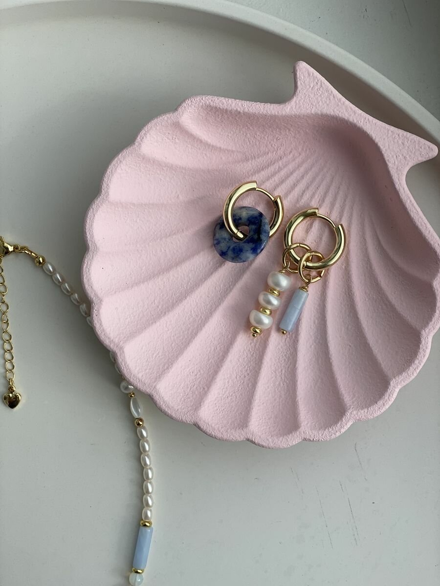 Серьги Love & Soul Jewelry, аквамарин