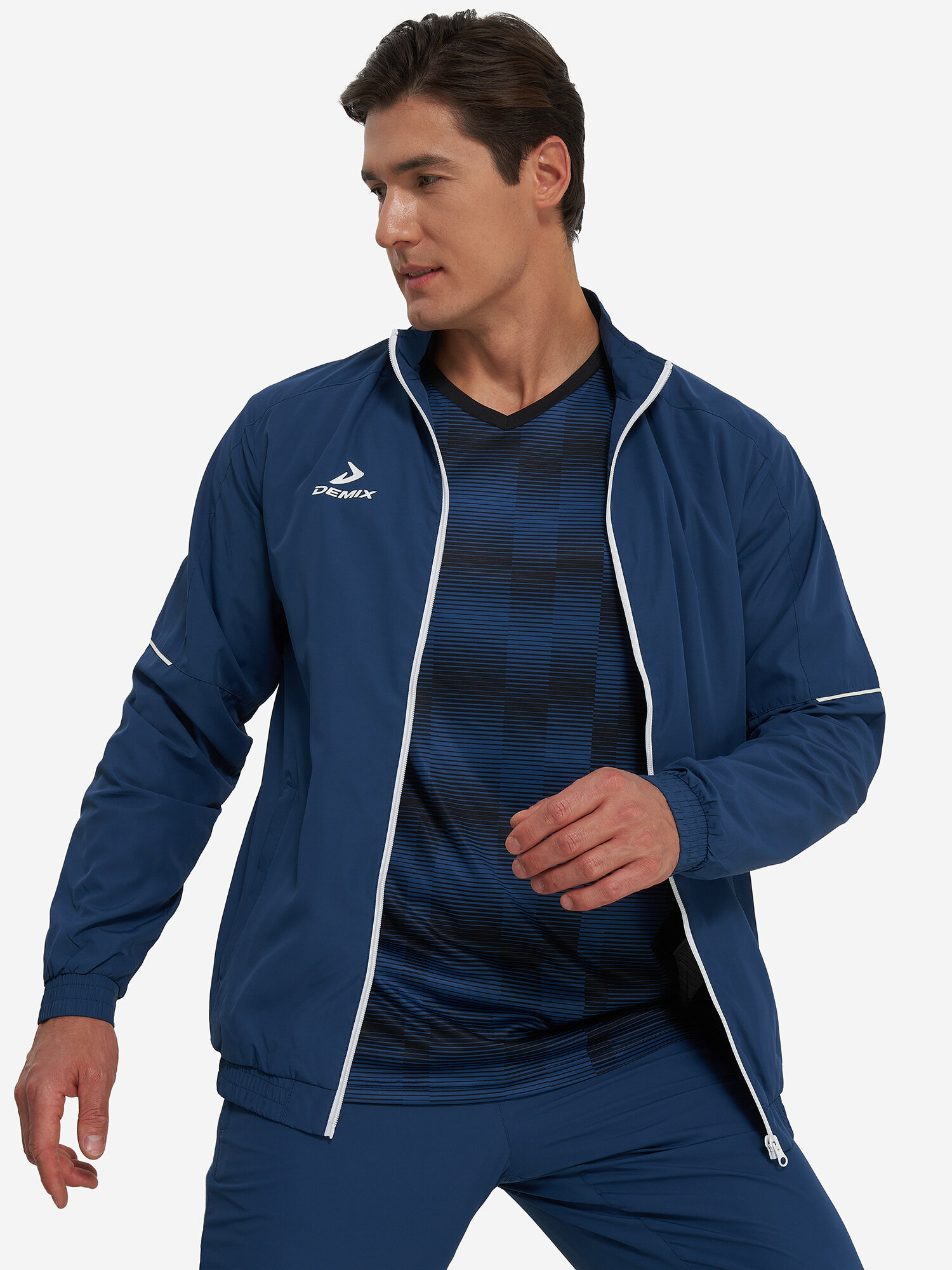 Ветровка Demix Woven TR Windbreaker, размер 60/62, синий