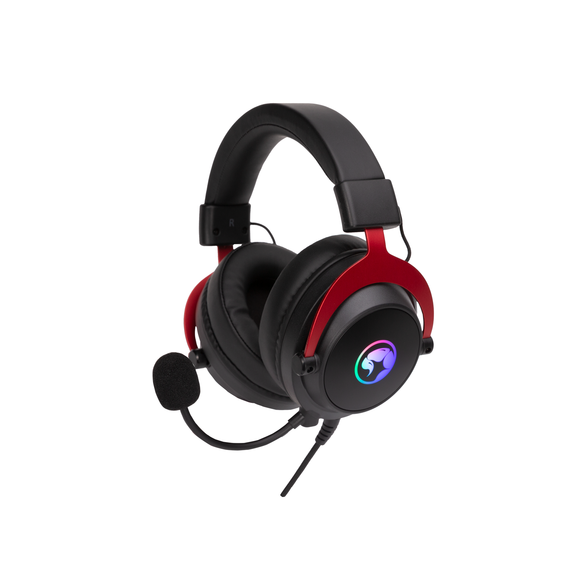 Игровые наушники MARVO HG9067 RGB-подсветка, 50 мм динамик, черный